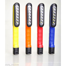 Lanterna Lâmpada de inspeção LED 6 LED Clip Penlight Trabalho Luz 6 + 1LED Trabalho Luz Lanterna Bolso